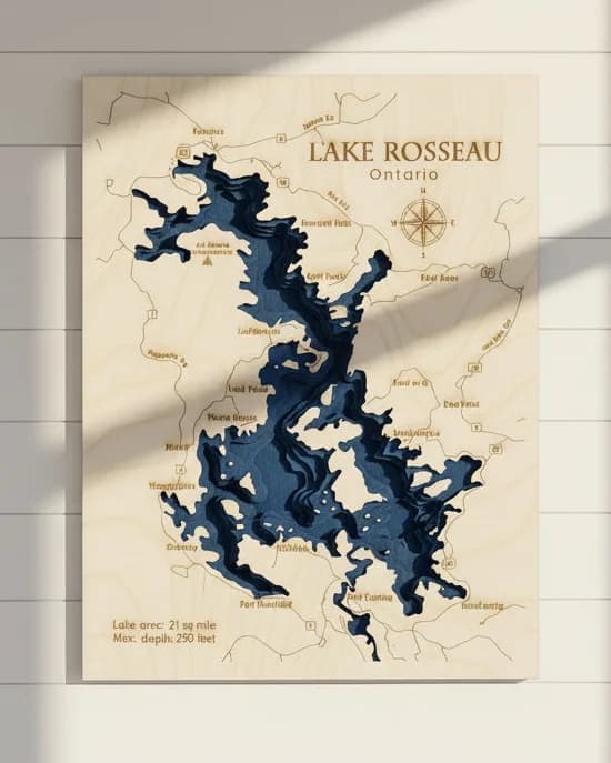 Lake map example 8